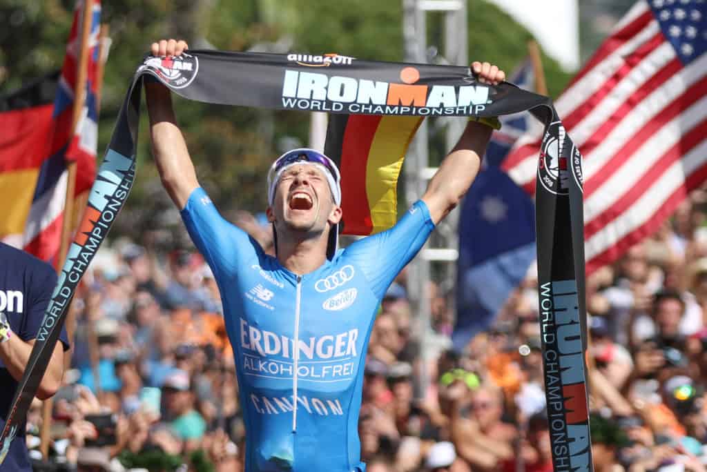 Patrick Lange gewinnt den Ironman Hawaii 2018 in neuer Rekordzeit von 7:52:39 Stunden