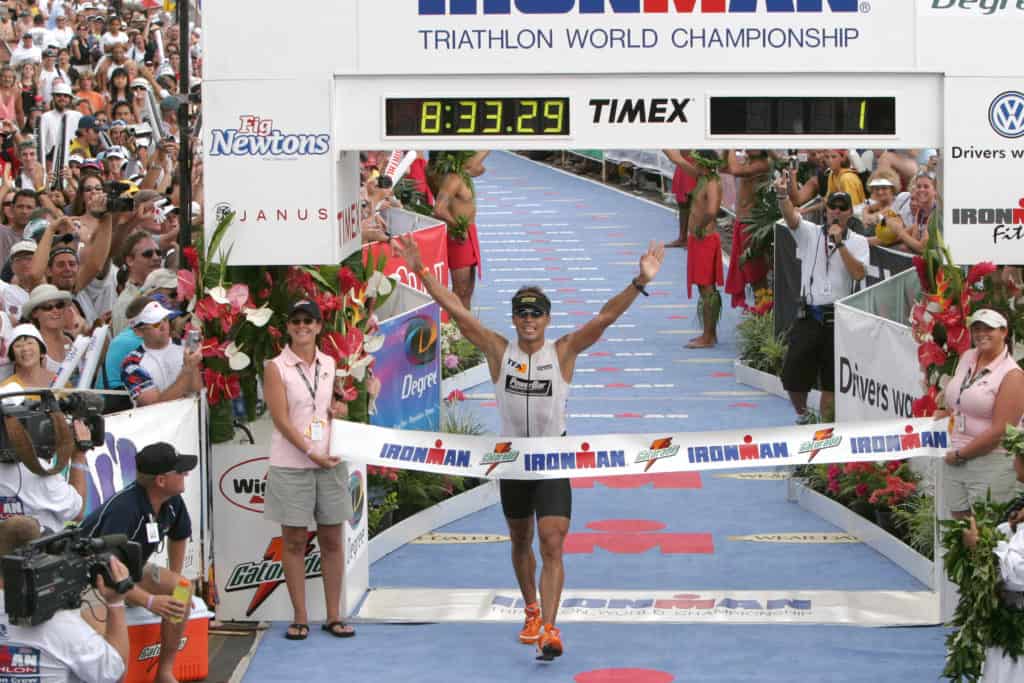 Normann Stadler gewinnt den Ironman Hawaii 2004