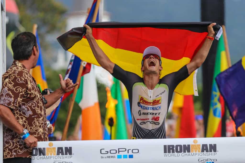  Der Ironman-Vizeeuropameister und Hawaii-Sieger von 2014 