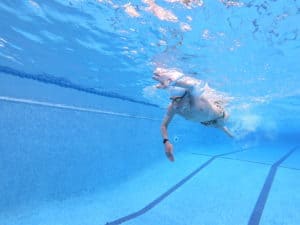 Fokus aufs Detail: Die optimale Druckphase beim Kraulschwimmen