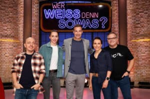 „Wer weiß denn sowas?“: Anne Haug und Laura Philipp zu Gast in TV-Rateshow