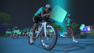 Neues Rad, gleiche Ziele: Die Mitglieder der Zwift Academy Tri 2023