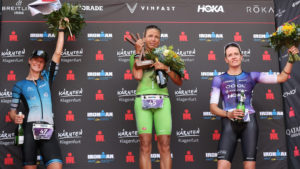 Ironman Klagenfurt: Laura Zimmermann sichert sich bei Sieg von Lotte Wilms einen Podestplatz