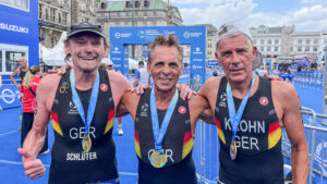 Sprint-WM: Deutsche Männer mit Clean Sweap in zwei Agegroups