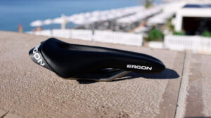 Jan Frodenos Nizza-Sattel: SR Triathlon Sattel von Ergon