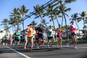 Kona Town Fun Run: Erste Action auf dem Alii Drive