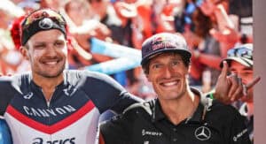 Entertainment-Showdown: Duell zwischen Jan Frodeno und Sebastian Kienle bei Sailfish Night of the Year