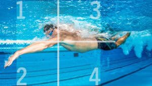 Aktiv gleiten: Schneller schwimmen und Kräfte sparen