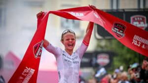Ironman 70.3 Les Sables d’Olonne: Laura Madsen gewinnt Kampf der Generationen, Pohle auf Platz fünf
