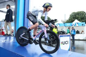 Paris 2024: Triathletin Taylor Knibb 19. im Einzelzeitfahren