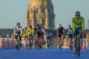 Die Triathleten auf den Straßen von Paris: Impressionen vom Streckencheck