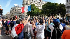 „Allez les Bleus“ und Partystimmung: Die olympischen Triathlonrennen aus Zuschauersicht