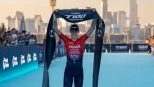Nach beeindruckendem Lauf: Taylor Knibb ist T100-Weltmeisterin