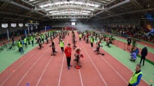 Abwechslung im Trainingsalltag: Volles Haus beim Trindoor