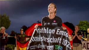 Doppelte Ironman-Distanz: Wie Tom Dreyer den Double Ultratriathlon Emsdetten gewann