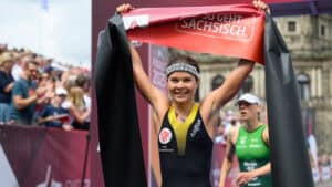 Die Finals in Dresden: Lisa Tertsch im Einzelrennen Deutsche Meisterin