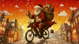 Santas VO₂max: Wie fit müsste der Weihnachtsmann für seinen 24-Stunden-Weltrekordflug wirklich sein?