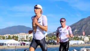 Showdown beim Ironman 70.3 Oceanside: Jonas Schomburg und Taylor Knibb gegen die Norweger