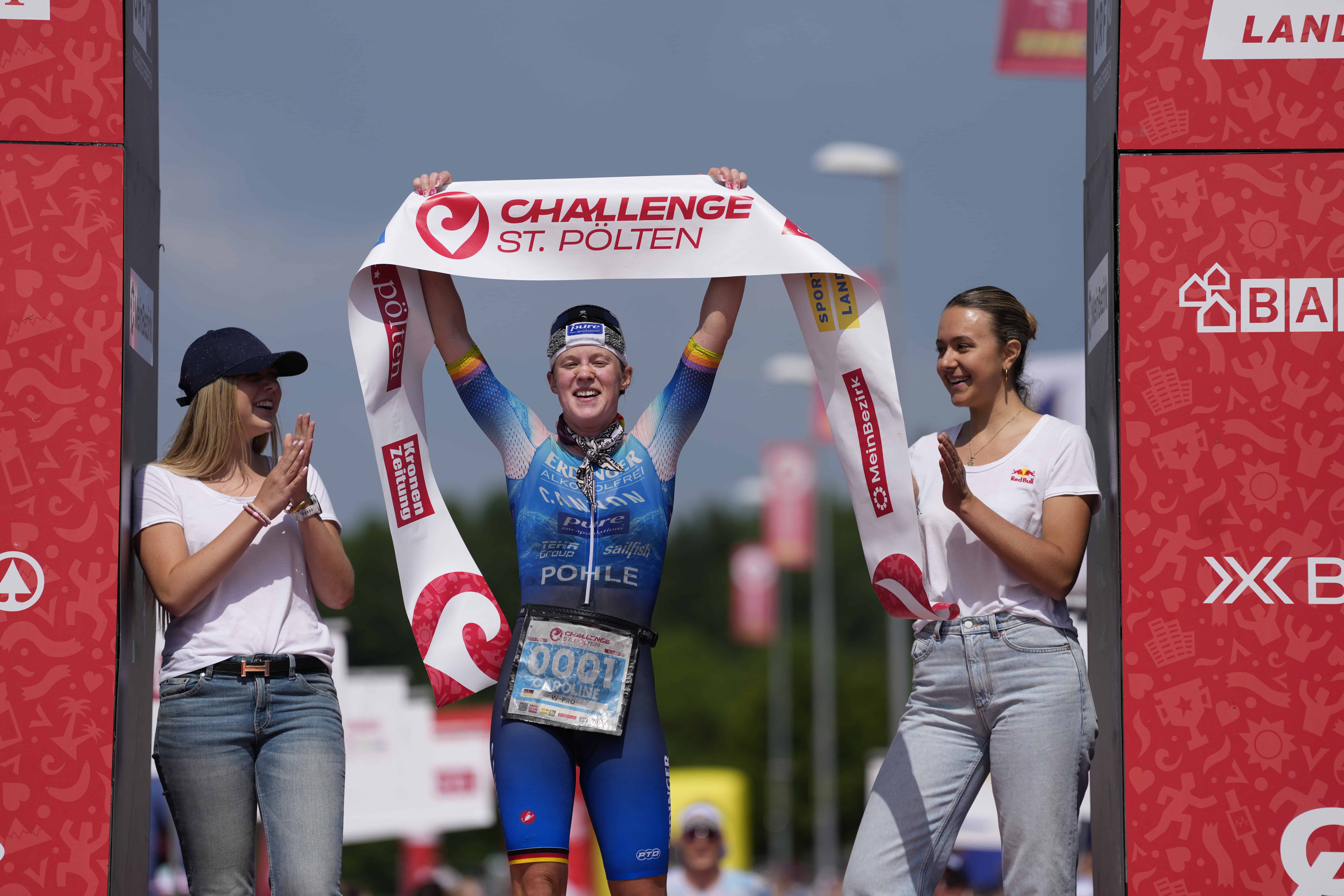 Challenge St. Pölten: Caroline Pohle feiert Start-Ziel-Sieg