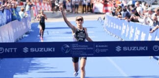 Packendes Duell: Lisa Tertsch Zweite beim WTCS-Rennen in Hamburg hinter Léonie Périault