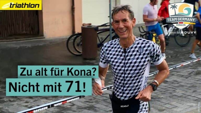 Ironman-Hawaii-Rookie mit 71 Jahren: Diese Tipps gibt es vom vom „Triathlon-Fossil“ Hannes Blaschke!