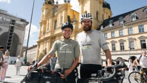Around Europe: Jonas Deichmann und Josefine Rutkowski nach 24.000 Kilometern und 250.000 Höhenmetern am Ziel