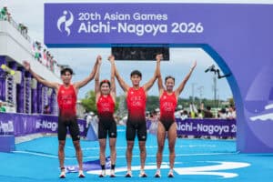 China gewinnt Mixedstaffel-Gold bei den Asienspielen 2026