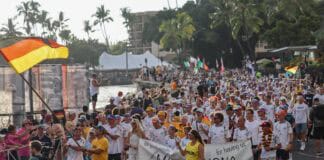 Team-Treffen: Die Nationenparade bei der Ironman-WM