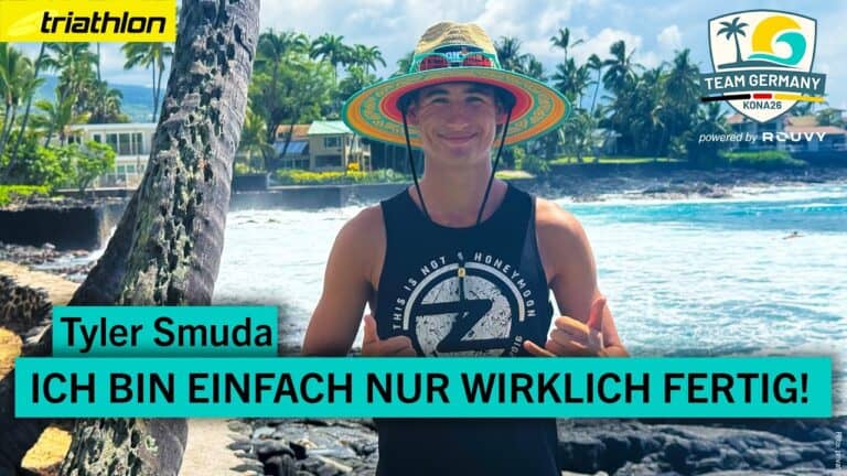Tyler Smuda: „Ich bin einfach nur wirklich fertig nach diesem Rennen“ | TEAM GERMANY KONA26