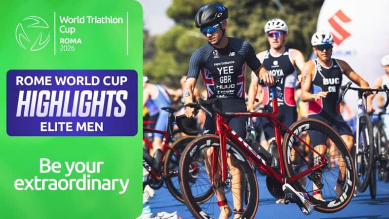 Alex Yee nicht zu bremsen: Die Highlights des World Triathlon Cup in Rom