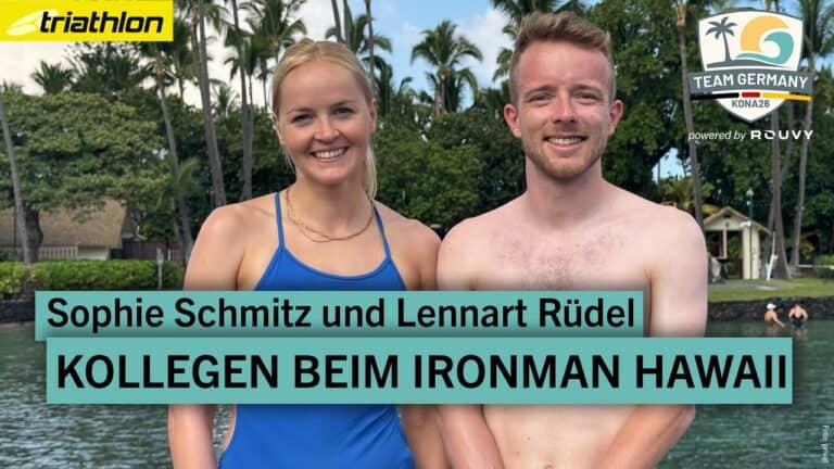 Sophie Schmitz und Lennart Rüdel: Als Kollegen am Start beim Ironman Hawaii | TEAM GERMANY KONA26