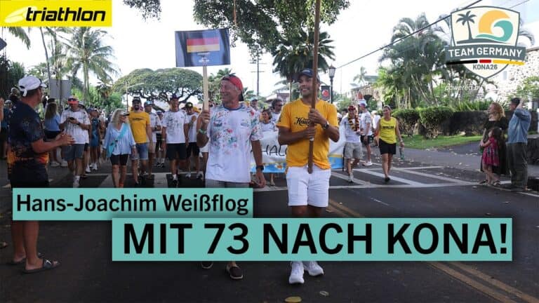 73 Jahre und noch lange nicht fertig: Hans-Joachim startet beim Ironman Hawaii