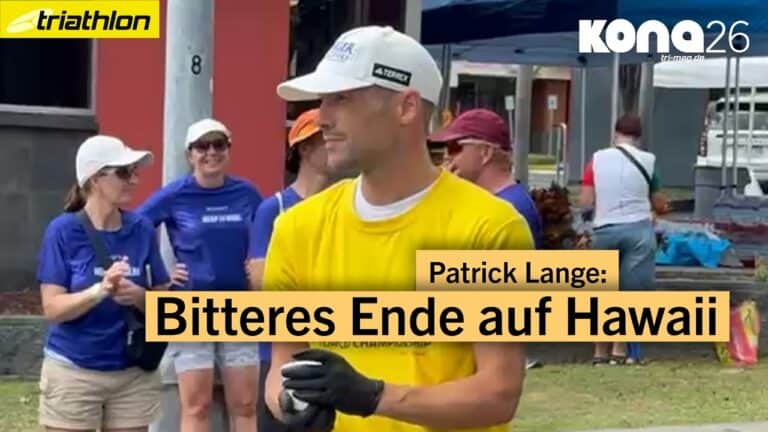 Patrick Lange nach dem Kona-Aus: So endete sein letztes Rennen auf Hawaii
